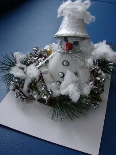 Школьный конкурс новогодних поделок