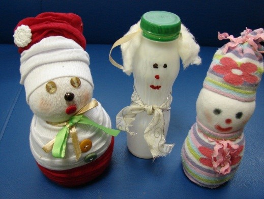 Школьный конкурс новогодних поделок