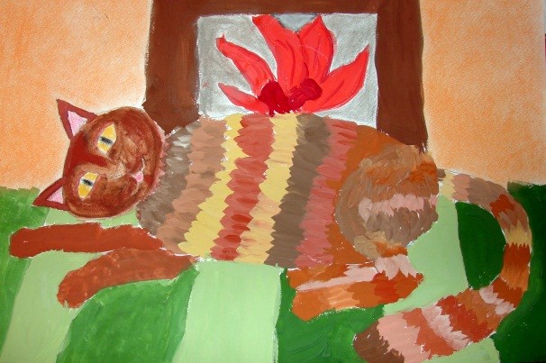 Международный конкурс рисунков «Жил был кот»