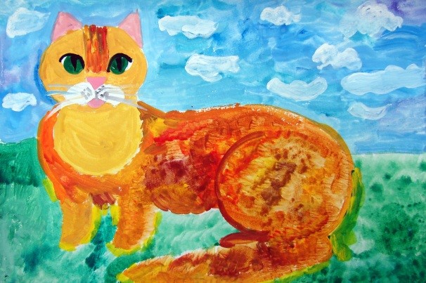 Международный конкурс рисунков «Жил был кот»
