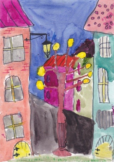 Городской конкурс рисунков «Фонари Москвы»