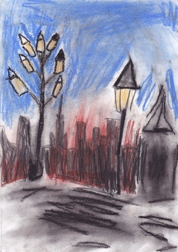 Городской конкурс рисунков «Фонари Москвы»