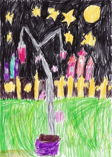 Городской конкурс рисунков «Фонари Москвы»