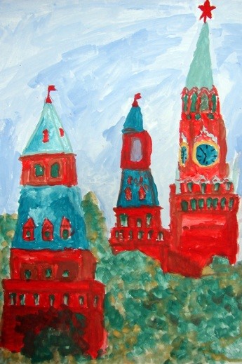 Городской конкурс рисунков «Дети в Кремле»